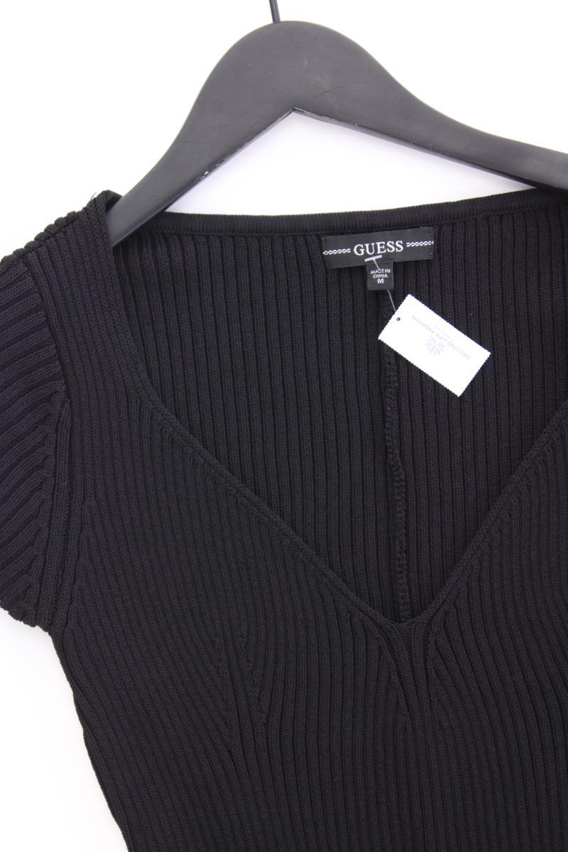 Guess Strickkleid Gr. M neuwertig Kurzarm schwarz aus Viskose