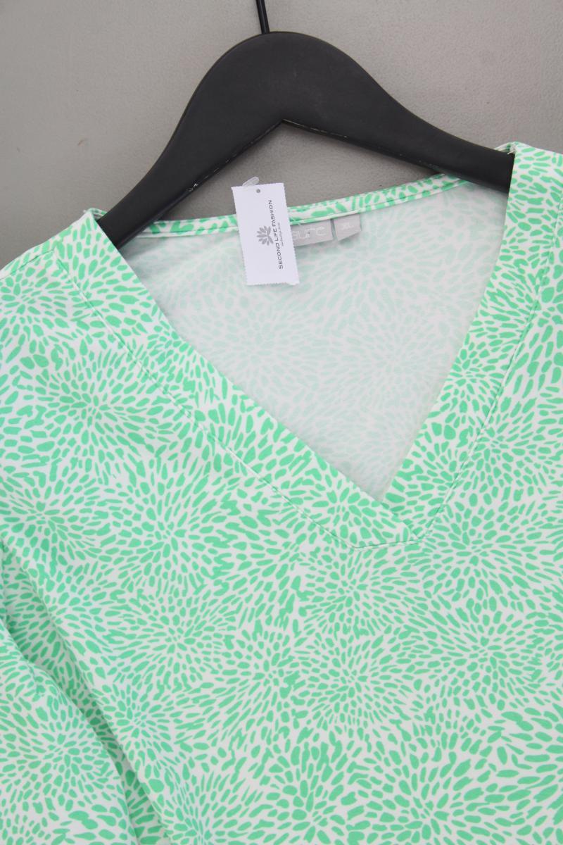 Sure Printshirt Gr. XL geometrisches Muster 3/4 Ärmel grün aus Polyester