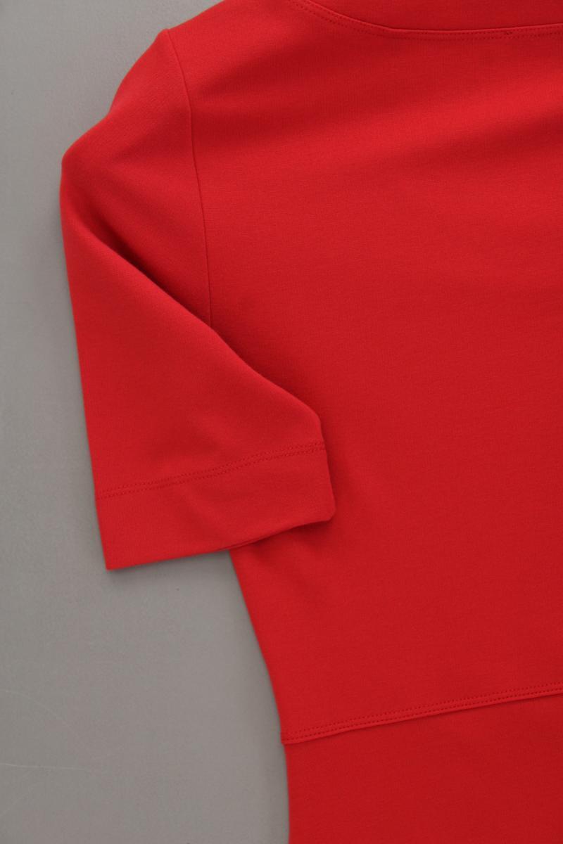 Marc O'Polo Jerseykleid Gr. 34 neuwertig Kurzarm rot aus Viskose