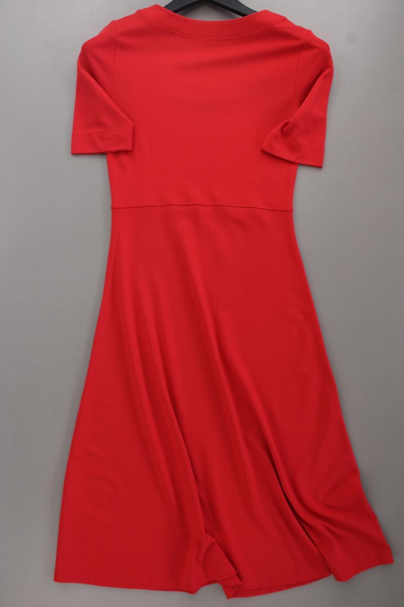 Marc O'Polo Jerseykleid Gr. 34 neuwertig Kurzarm rot aus Viskose