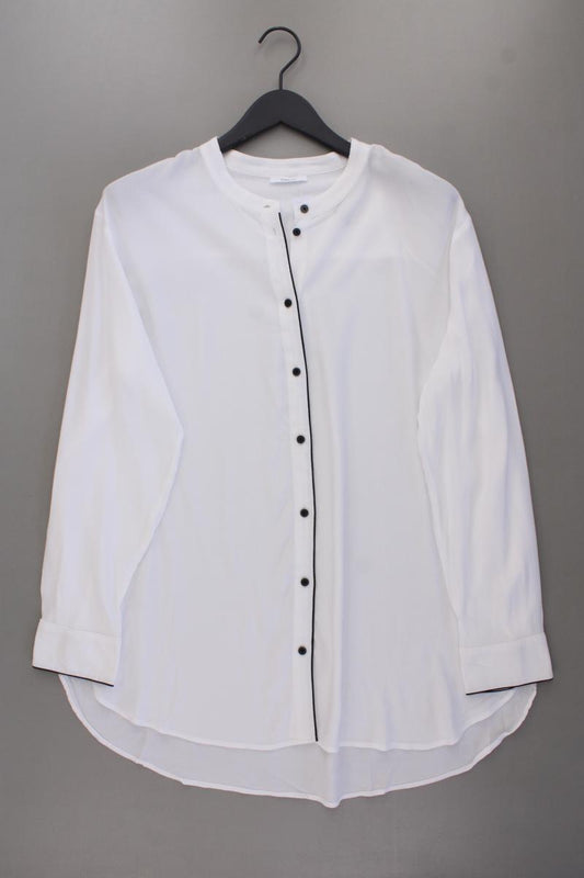Opus Bluse Modell Fanisa Gr. 44 neuwertig Langarm weiß aus Viskose