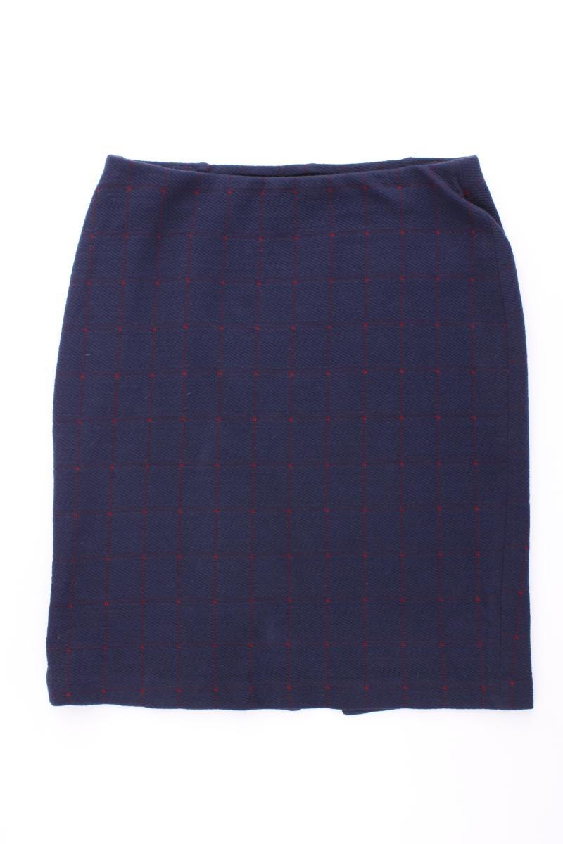 Tom Tailor Stretchrock Gr. 38 blau aus Baumwolle