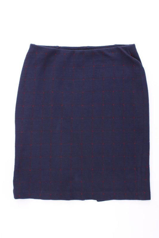 Tom Tailor Stretchrock Gr. 38 blau aus Baumwolle