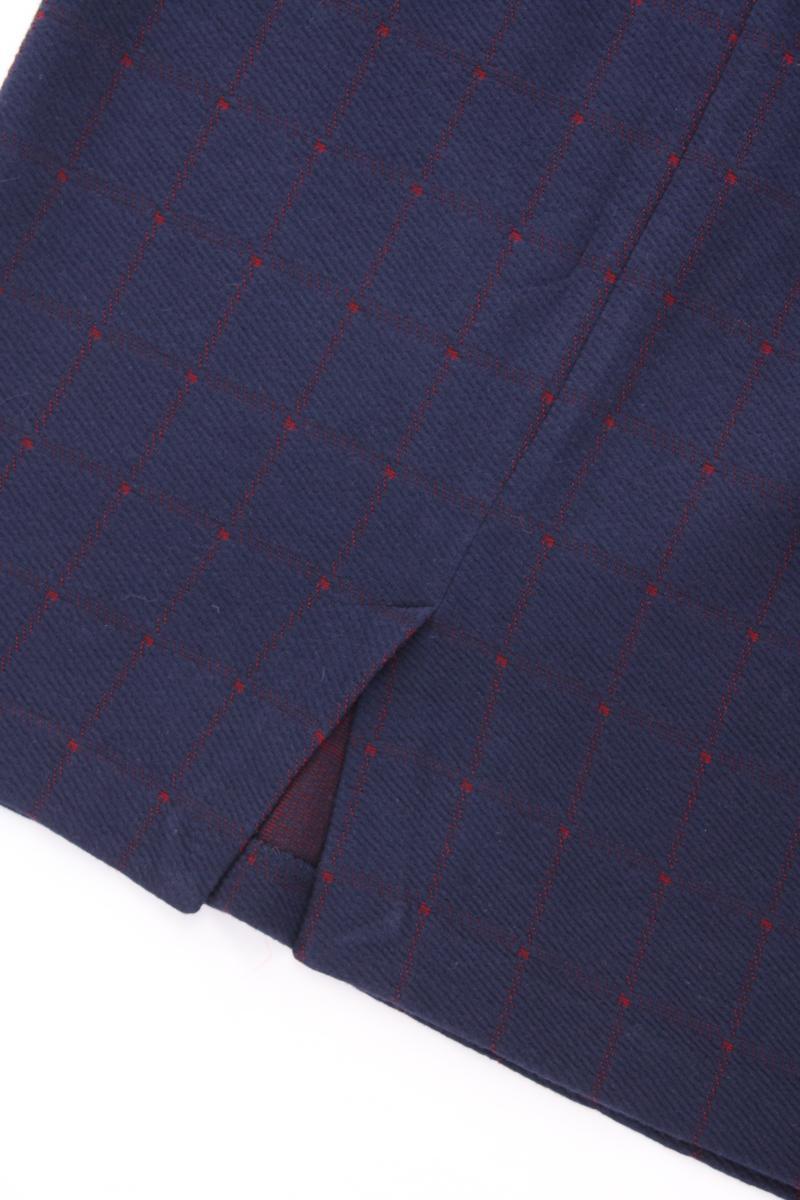 Tom Tailor Stretchrock Gr. 38 blau aus Baumwolle