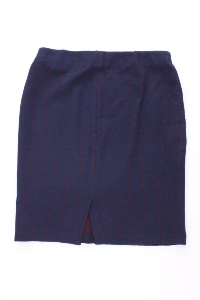 Tom Tailor Stretchrock Gr. 38 blau aus Baumwolle