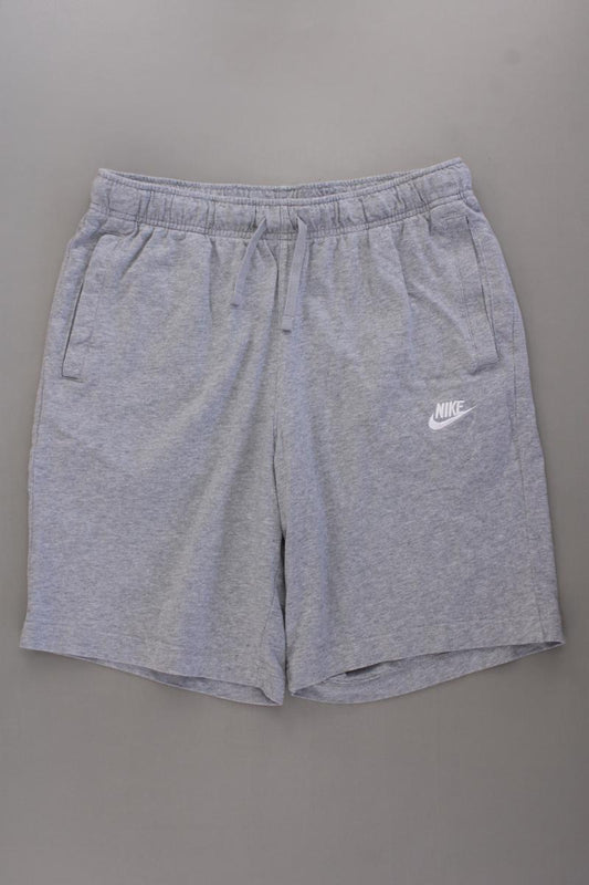 Nike Sweatshorts für Herren Gr. M grau aus Baumwolle