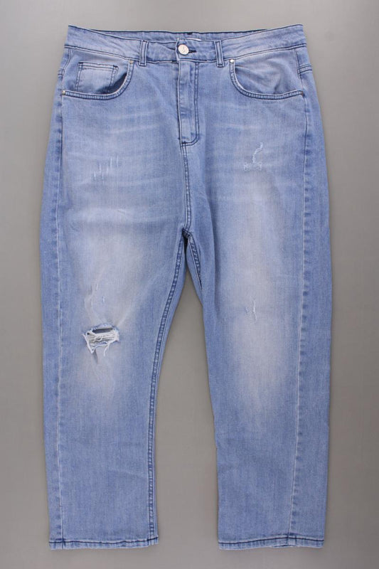 Kultfrau 7/8 Jeans Gr. L blau aus Baumwolle