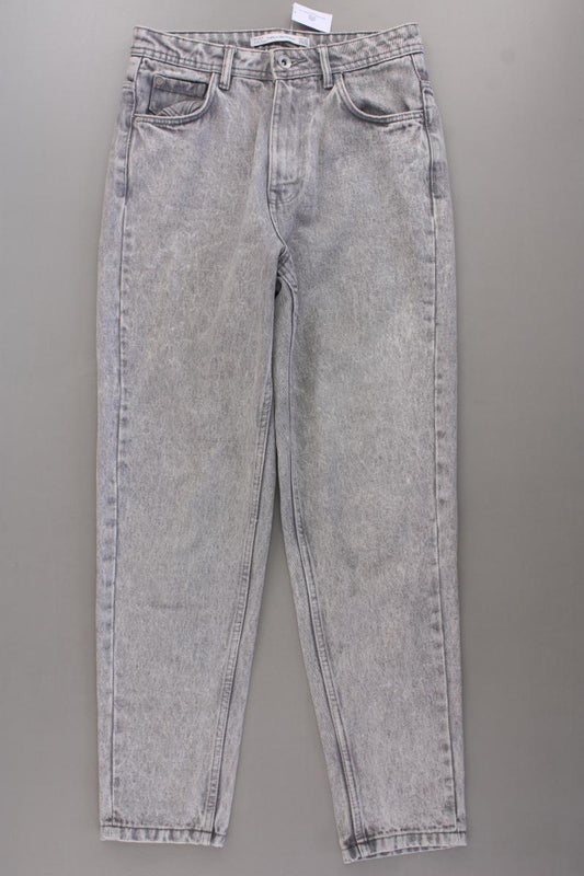 Zara Mom Jeans Gr. 34 grau