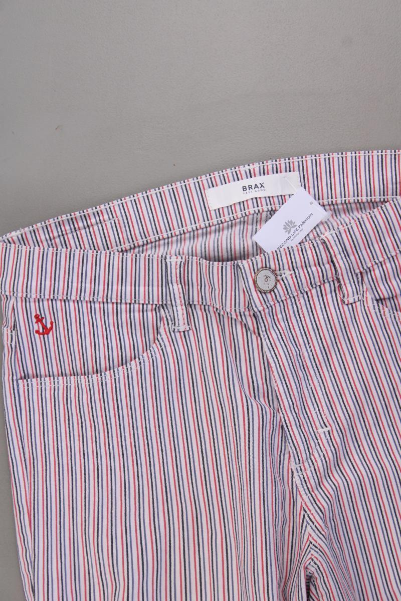 Brax 7/8 Hose Gr. 36 gestreift mehrfarbig