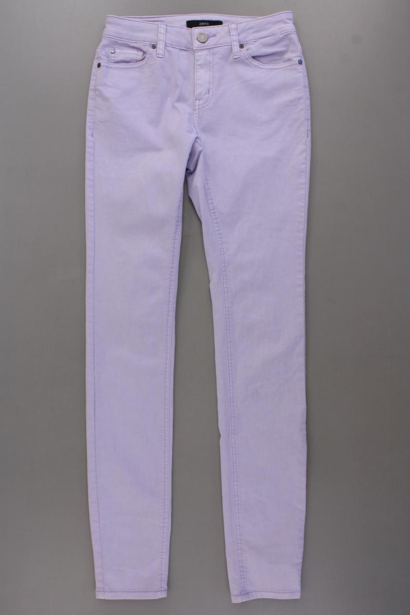 Zero Five-Pocket-Hose Gr. 34 lila aus Baumwolle