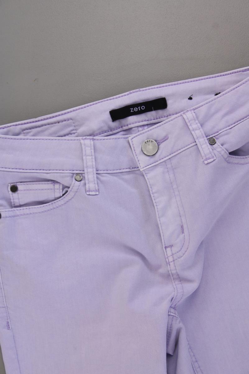 Zero Five-Pocket-Hose Gr. 34 lila aus Baumwolle