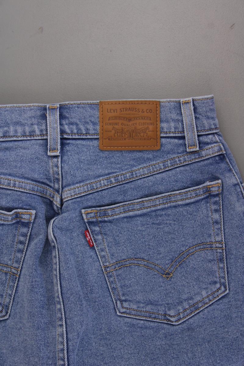 Levi's Jeansrock Gr. W27 neuwertig blau aus Baumwolle