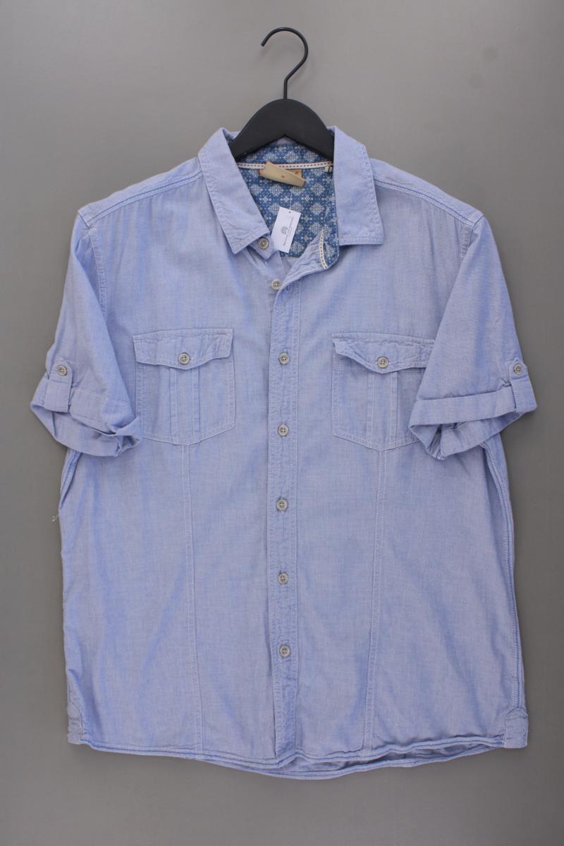 edc by Esprit Kurzarmhemd für Herren Gr. XL blau