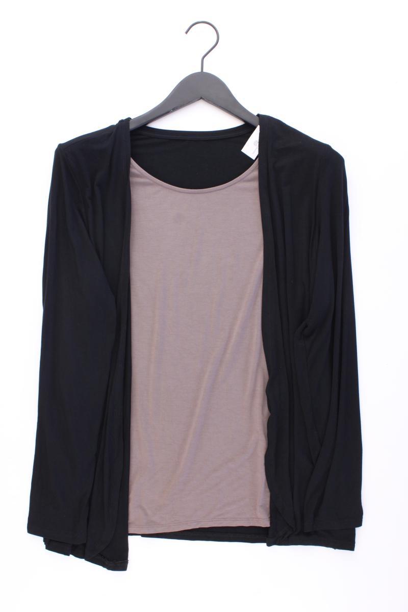 Lascana Longsleeve-Shirt Gr. 40/42 Langarm schwarz aus Viskose