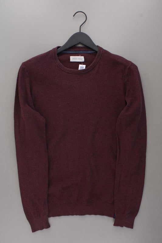 Pier One Feinstrickpullover für Herren Gr. M rot