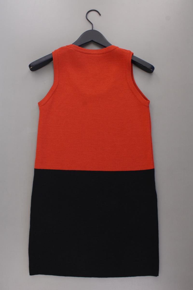 Mango Strickkleid Gr. XS Träger orange