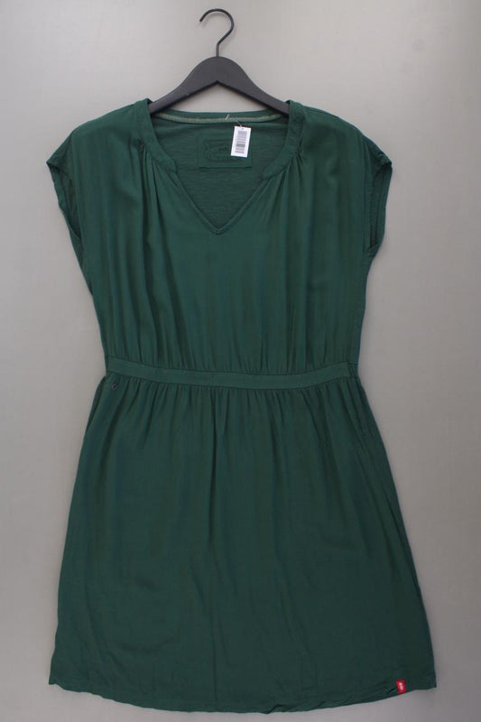 edc by Esprit Kurzarmkleid Gr. L grün aus Baumwolle
