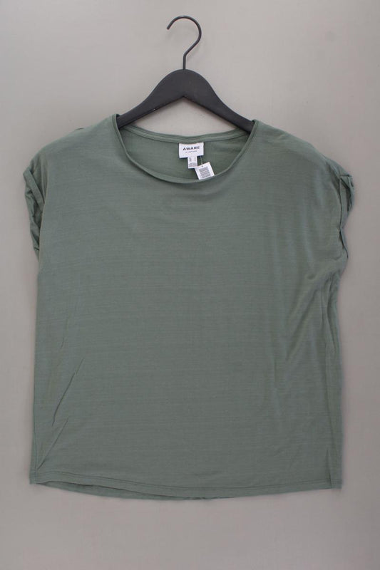 Aware by Vero Moda Shirt Gr. S Kurzarm grün