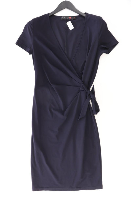 Minx Kurzarmkleid Gr. 38 blau aus Polyester