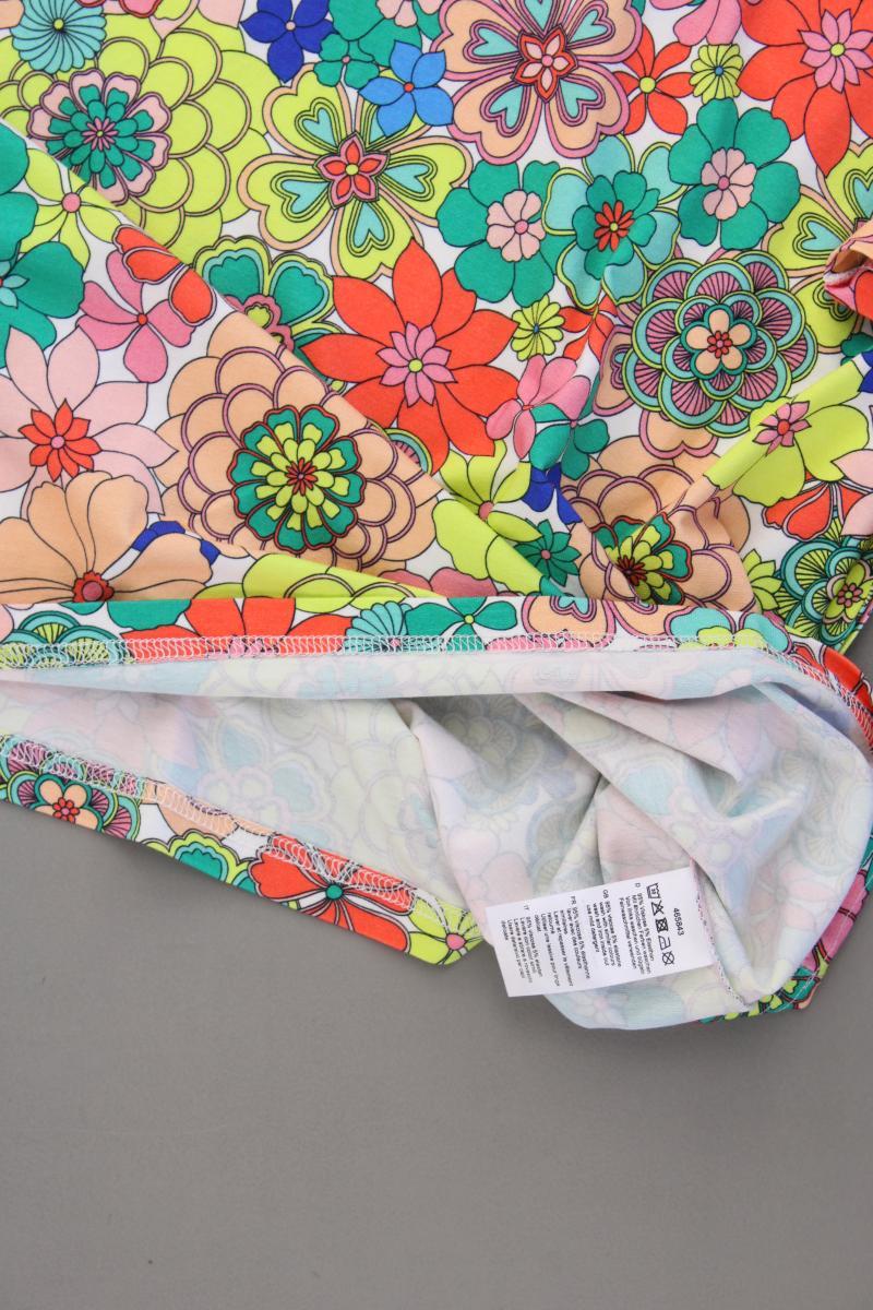 Helena Vera Printshirt Gr. 42 mit Blumenmuster neuwertig Kurzarm mehrfarbig