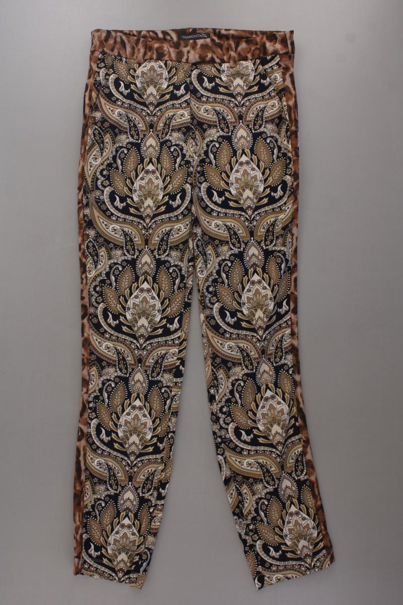 Tramontana Stoffhose Gr. S mit Paisleymuster braun aus Polyamid