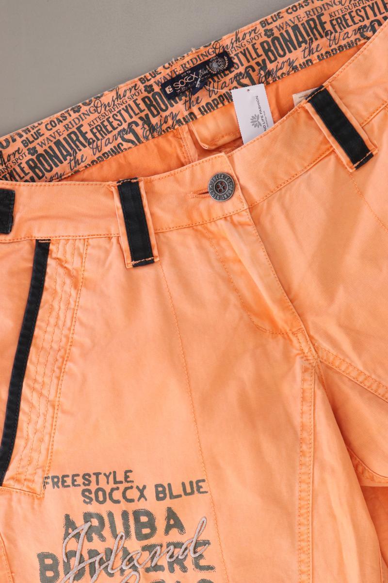 Soccx Shorts Gr. 40 orange aus Baumwolle