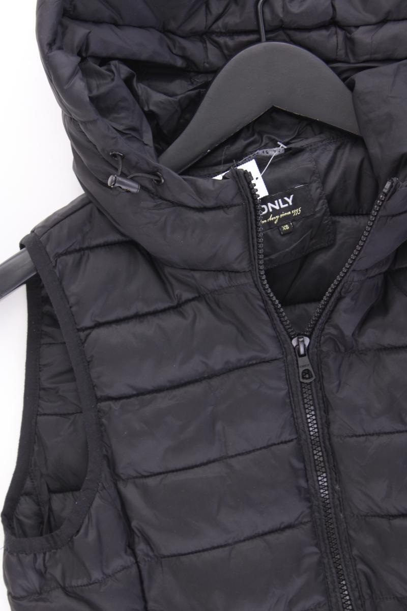 Only Steppweste Gr. XS schwarz aus Nylon