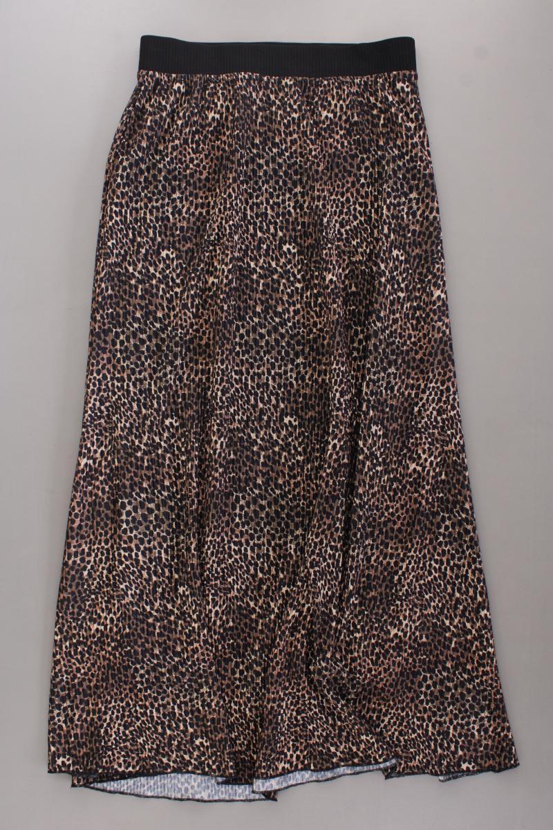 Pfeffinger Maxirock Gr. 36 mit Tierdruck neuwertig braun aus Polyester