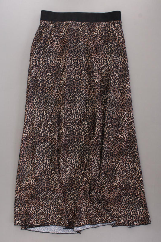 Pfeffinger Maxirock Gr. 36 mit Tierdruck neuwertig braun aus Polyester