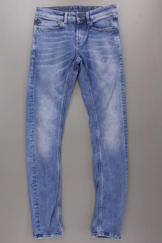 Garcia Jeans Skinny Jeans für Herren Gr. XS Modell Fermo blau aus Baumwolle