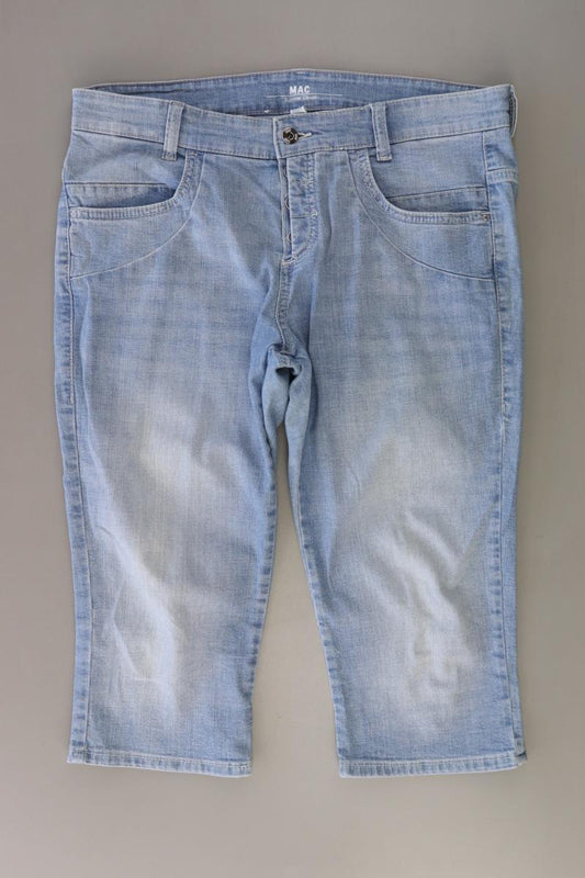 MAC 3/4 Jeans Gr. 40/L19 blau aus Baumwolle