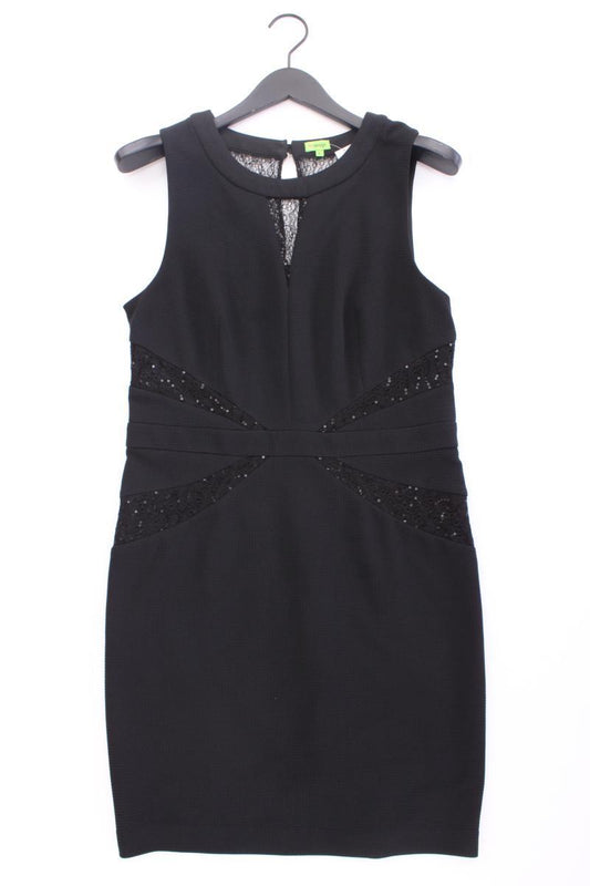 K Design Midikleid Gr. L Ärmellos schwarz aus Polyester