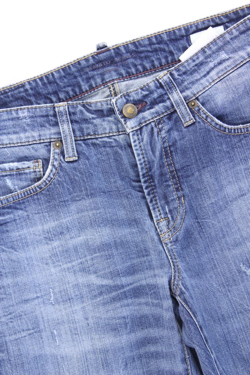 Cambio Skinny Jeans Gr. 38 Modell Pie blau aus Baumwolle