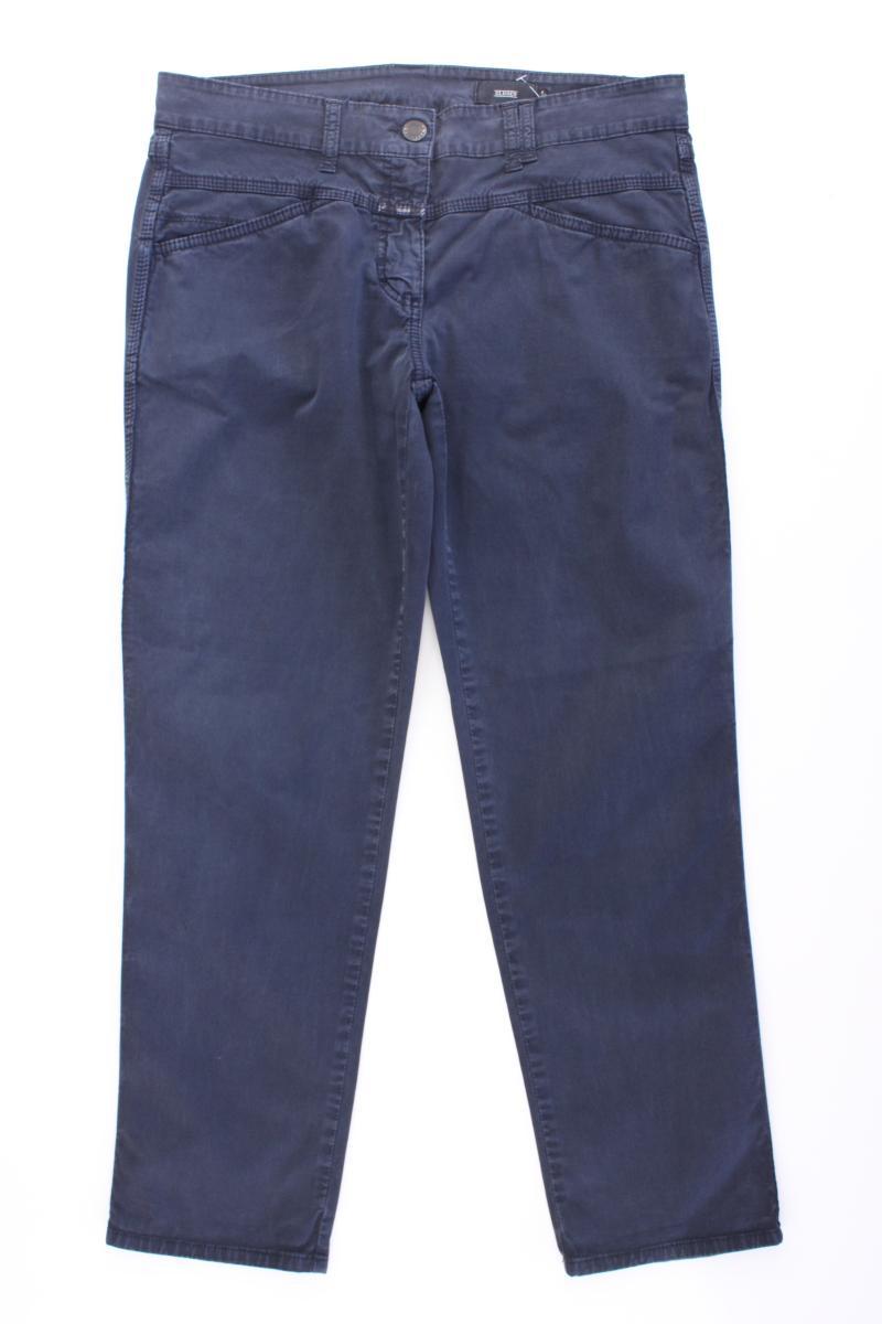 Closed Hose Gr. IT 46 (M) blau aus Baumwolle