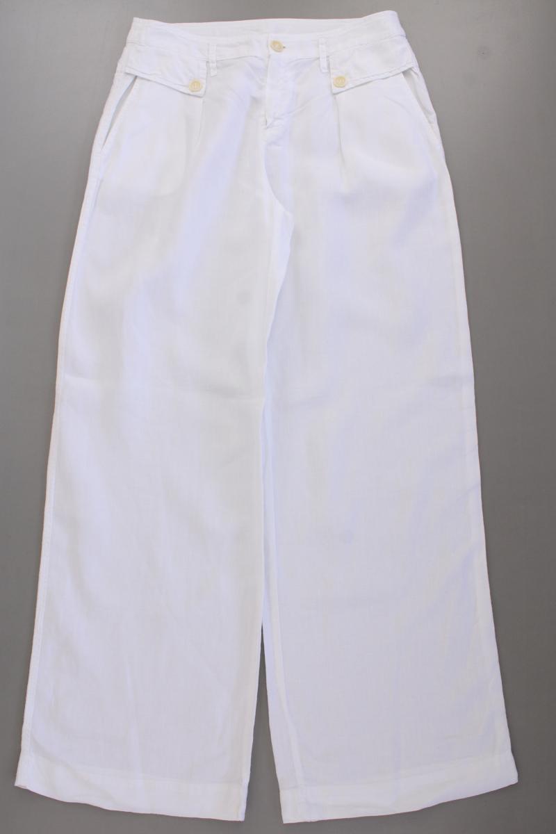 Tandem Leinenhose Gr. 36 weiß
