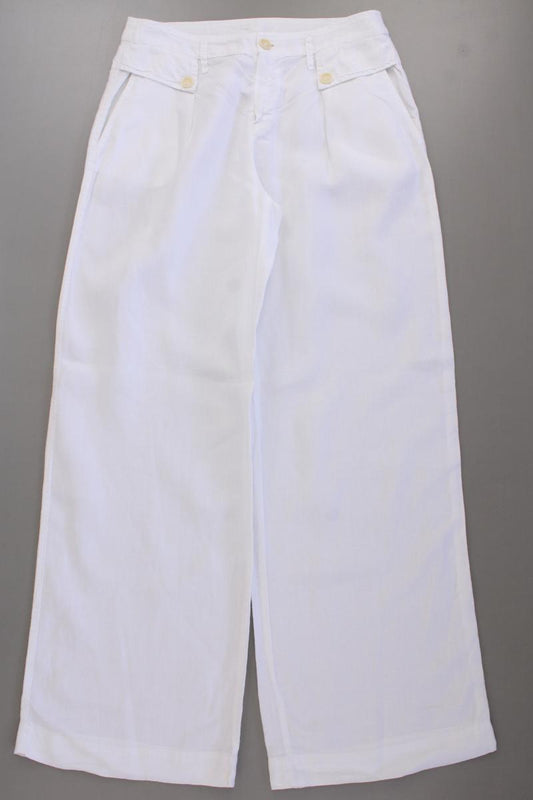Tandem Leinenhose Gr. 36 weiß