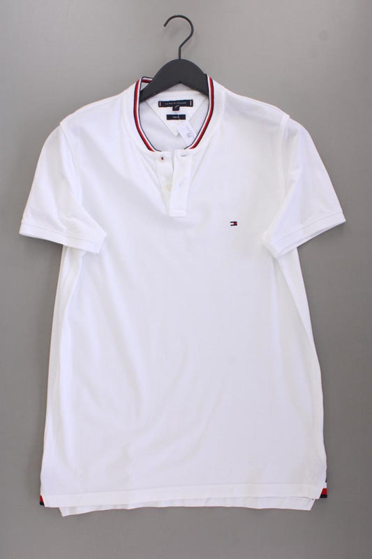 Tommy Hilfiger T-Shirt für Herren Gr. L neuwertig Kurzarm weiß