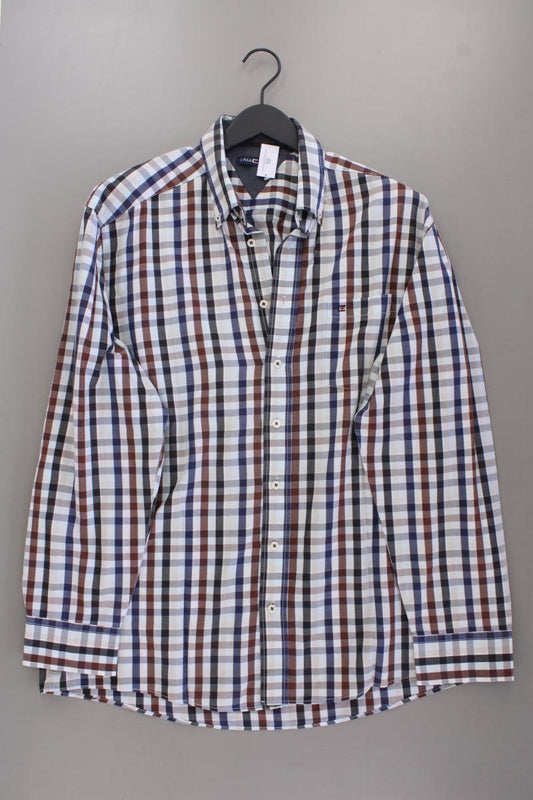 Casa Moda Langarmhemd für Herren Gr. Hemdgröße 43/44 geometrisches Muster