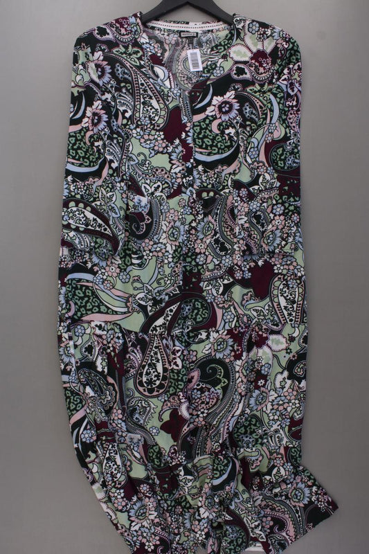 Kenny S. Langarmkleid Gr. 34 mit Paisleymuster mehrfarbig