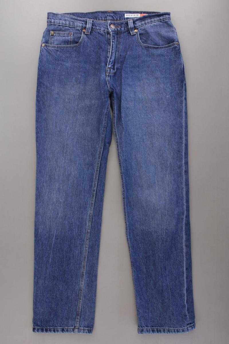 Review Straight Jeans für Herren Gr. W30/L30 blau aus Baumwolle