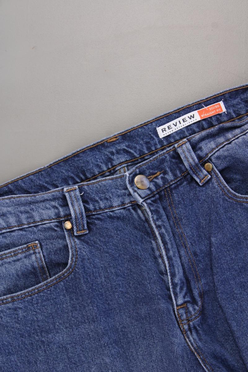 Review Straight Jeans für Herren Gr. W30/L30 blau aus Baumwolle