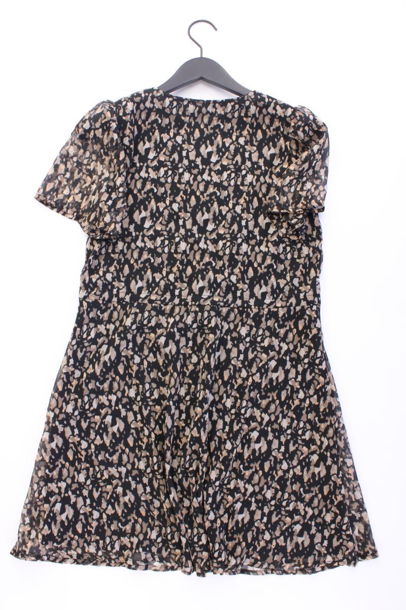 Vila Chiffonkleid Gr. 34 Kurzarm mehrfarbig aus Polyester