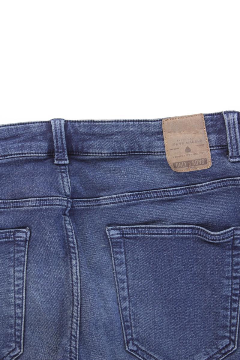 ONLY & SONS Straight Jeans für Herren Gr. W36/L34 blau aus Baumwolle