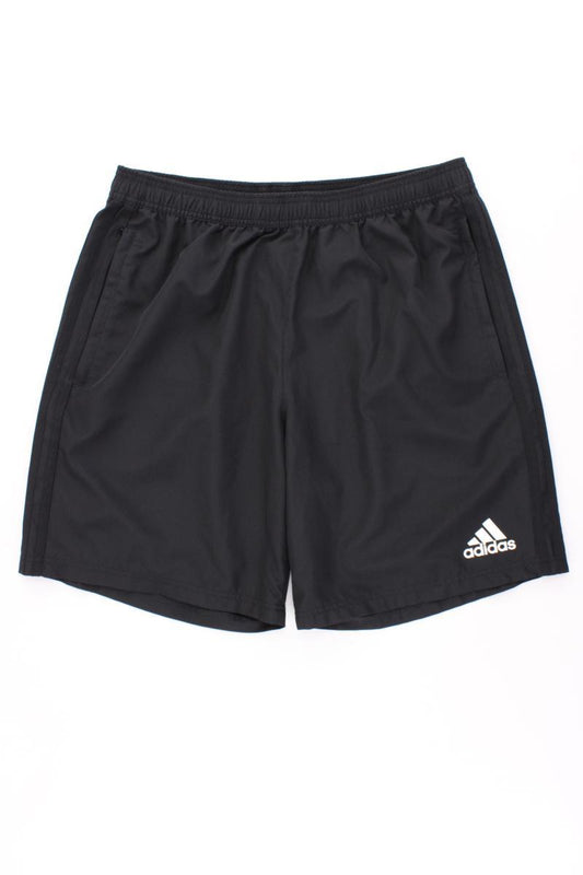 Adidas Sportshorts für Herren Gr. L neuwertig schwarz aus Polyester