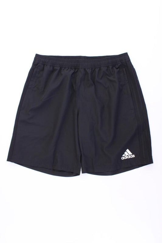 Adidas Sportshorts für Herren Gr. L neuwertig schwarz aus Polyester
