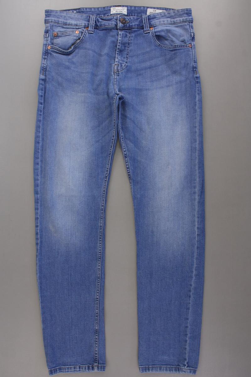 ONLY & SONS Slim Jeans für Herren Gr. W36/L34 blau aus Baumwolle
