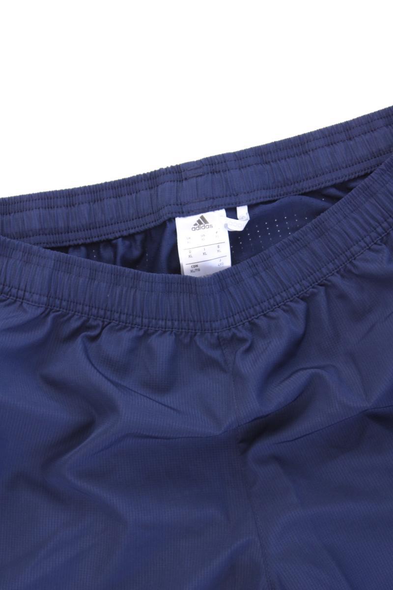 Adidas Sportshorts für Herren Gr. XL blau aus Polyester