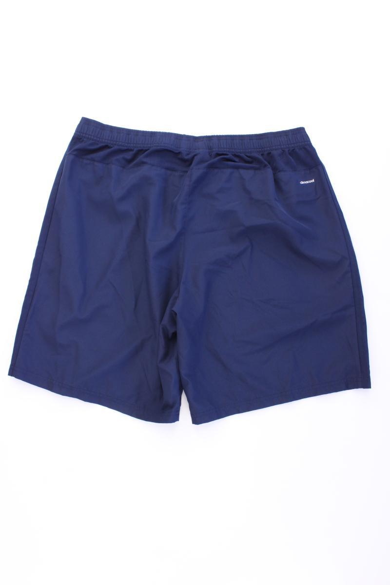 Adidas Sportshorts für Herren Gr. XL blau aus Polyester