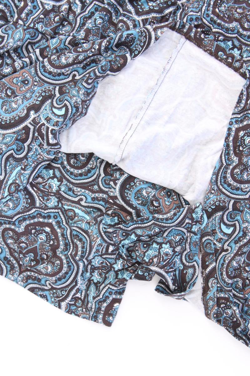 Lascana Skort Gr. 42 mit Paisleymuster blau aus Viskose