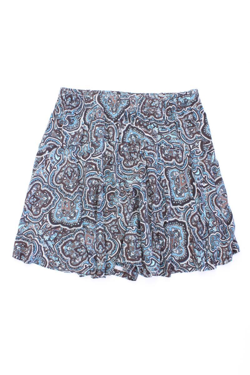 Lascana Skort Gr. 42 mit Paisleymuster blau aus Viskose